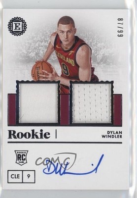 2019-20 Panini Encased Jersey Dual 87/99 Dylan Windler #240 Rookie Auto RC 1s6p