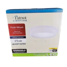 Patriot Lighting Flush Mount LED Dimmable Indoor 351-8650