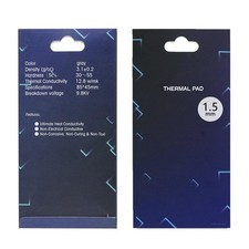 Thermal Pad for Laptop GPU CPU 12.8 W/mK 85x45x1.5mm Non Conductive