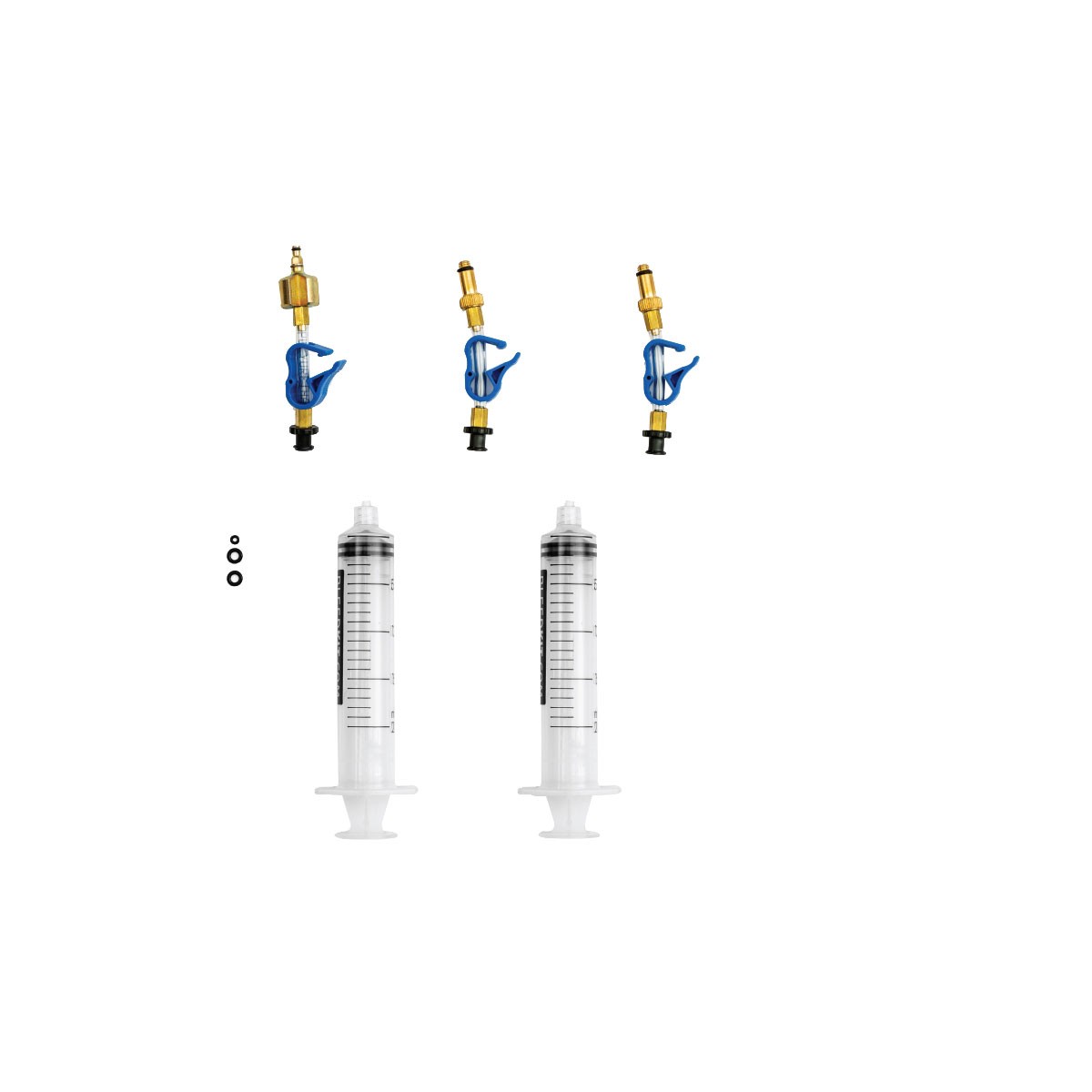 Комплект для прокачки гидравлических тормозов велосипеда премиум-класса с жидкостными компонентами и инструментами DOT 5.1