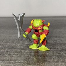Takara Hasbro Battle Beasts Horny Toad #7 Figure Weapon Fire Rub