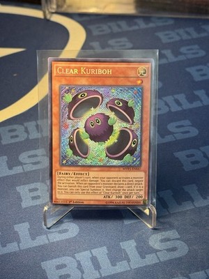 Yugioh! Clear Kuriboh MVP1-ENS47 Secret Rare 1st Edition Near Mint