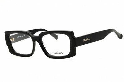 MAX MARA MM5189-001-54 Eyeglasses Frame Size 54mm 16mm 135mm BLACK Women 889214