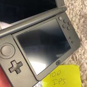 Nintendo &ldquo;New&rdquo; 3DS XL Metallic Gray Handheld Console System RED-001 Top IPS