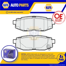 Brake Pads Set fits SUBARU TRIBECA B9 3.0 Rear 2006 on EZ30 NAPA 26696CA000 New