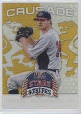 2015 Panini Stars and Stripes Crusade Gold 11/25 Tyler Beede #96 6f8