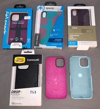 Lot of 6  OTTER  & SPECK  phone covers  4 in box  for  Various Iphones