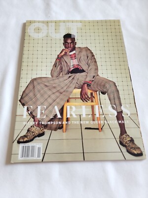 2018 November Out magazine Fearless Rickey Thompson (CP245)