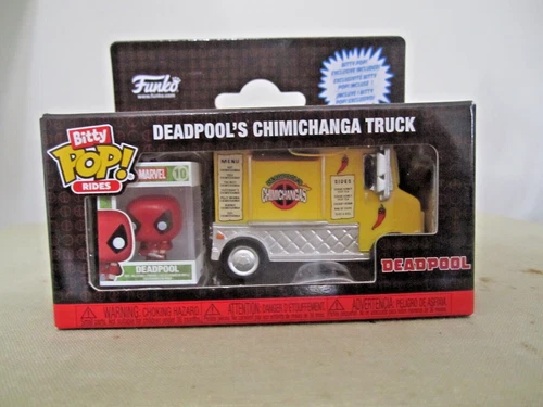 Funko Bitty Pop! Rides: Marvel - Deadpool's Chimichanga Truck Deadpool
