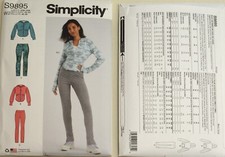 Simplicity- 9895 - Misses' Women's Knit Jacket and Leggings