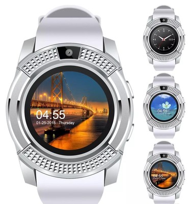 smartwatch with round face