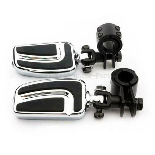 1" to 1-1/4" Foot Pegs Mount Clamps for Honda Yamaha Suzuki Kawasaki Motorcycles - Изображение 4 из 4