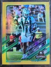 Rob Pannell GOLD 1/1 2021 Topps First Edition Premier Lacrosse League Card #44