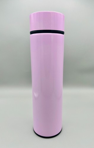 Pink Insulated Stainless Steel Mug Vacuum Cup Thermos Bottle LED Display 16 oz - Picture 2 of 8