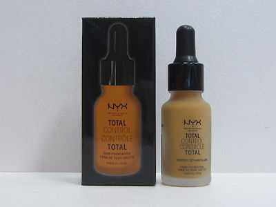 NYX Total Control Drop Foundation color TCDF14 Golden Honey 0.43 oz New In Box