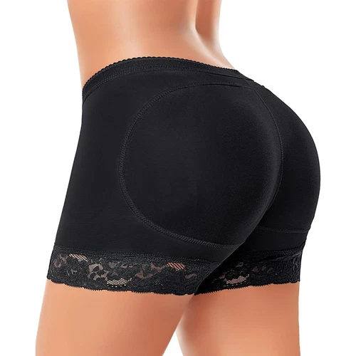 UK Women FAKE ASS Butt Lift and Hip Seamless Booty Enhancer Padded Shorts Shaper - Picture 6 of 22