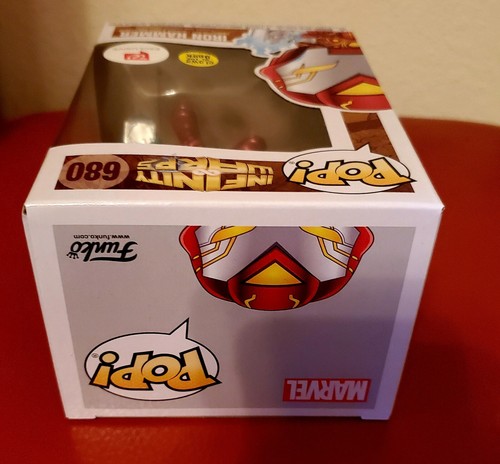 Iron Hammer (GITD) Infinity Warps Walgreens Exclusive Marvel Funko Bobblehead - Picture 8 of 8