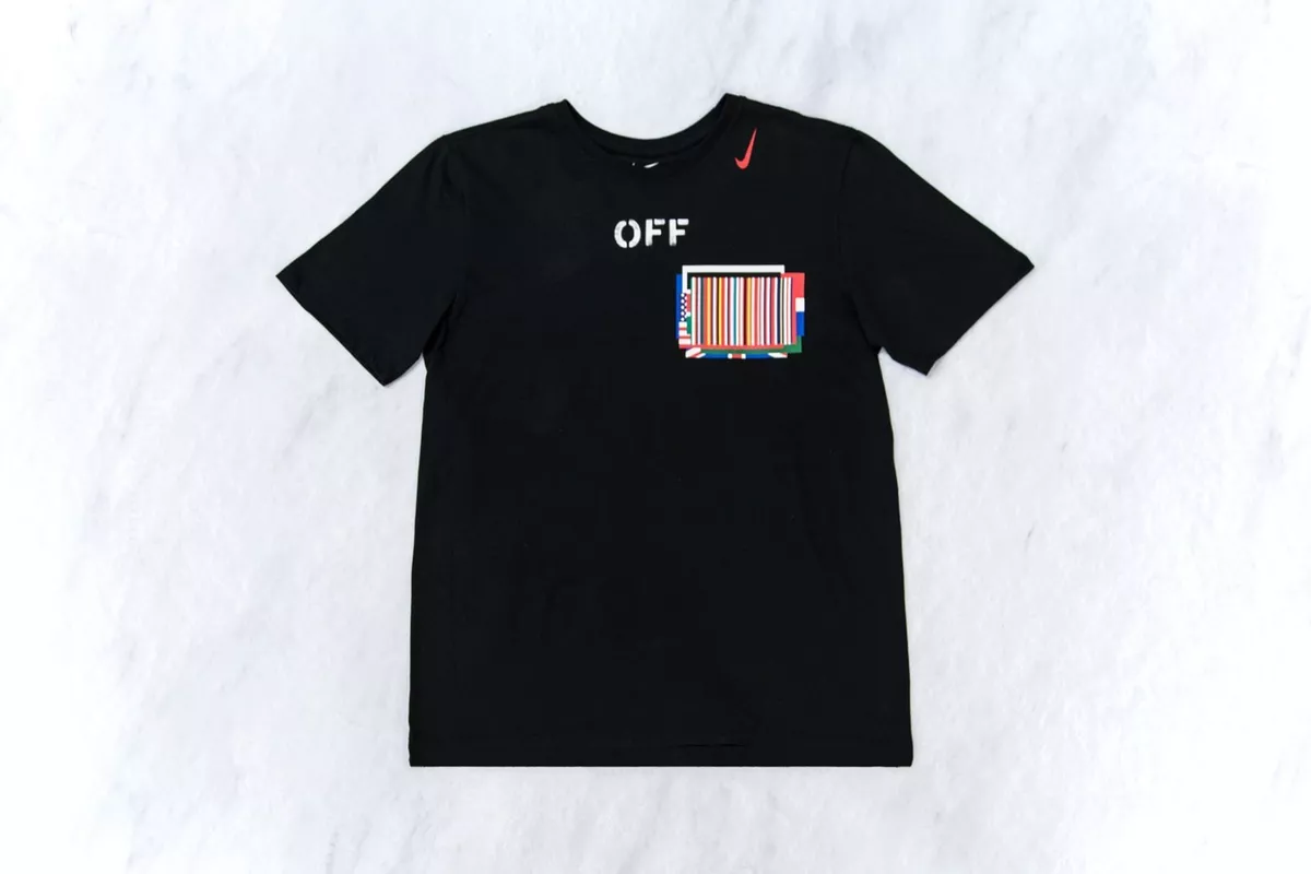 Nike Off White All Star Equality tee size M Off White