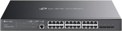 TP-Link TL-SG3428XMP 24-Port Gigabit Managed Switch 4x 10G SFP Netzwerk Switch