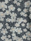Nancy Mims Mod Green Pod For Robert Kaufman Fabric -Blue Poppies- 1 Yard