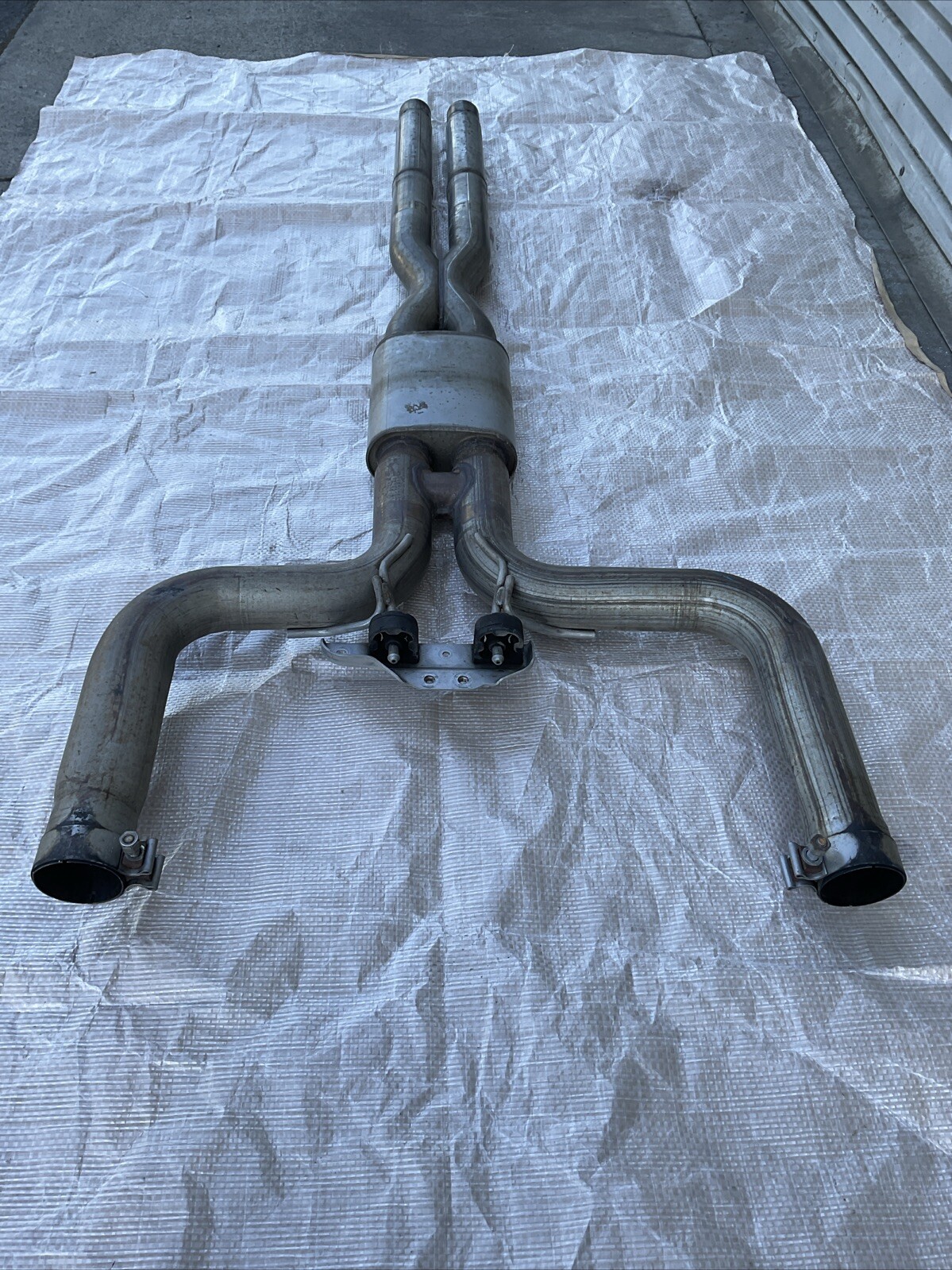 EXHAUST RESONATOR SILENCER ASSEMBLY OEM 14-19 MASERATI QUATTROPORTE Q4 26K