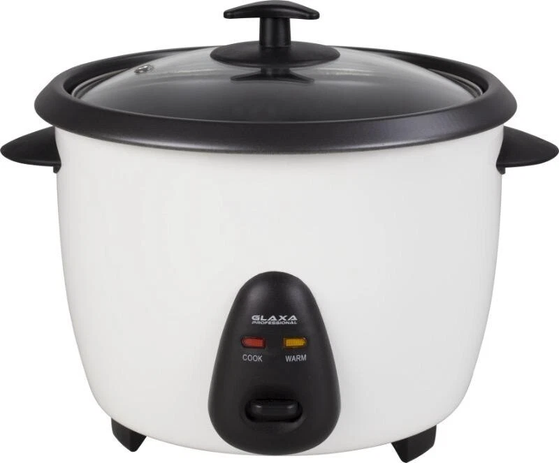 Electric Rice Cooker - Non-Stick Removable Bowl and Keep Warm Function 2.8L