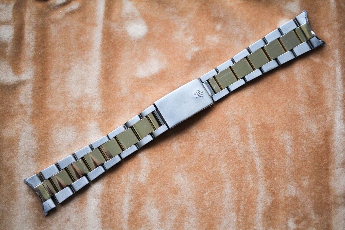Rolex 78363 GMT 1675-3 Steel Gold Vintage Bracelet Year 1977 Rolex 78363 GMT 1675-3 Steel Gold Vintage Bracelet Year 1977