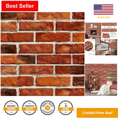 Enhanced Stickiness Brick Wallpaper Peel and Stick - Versatile - Multiple Scenes