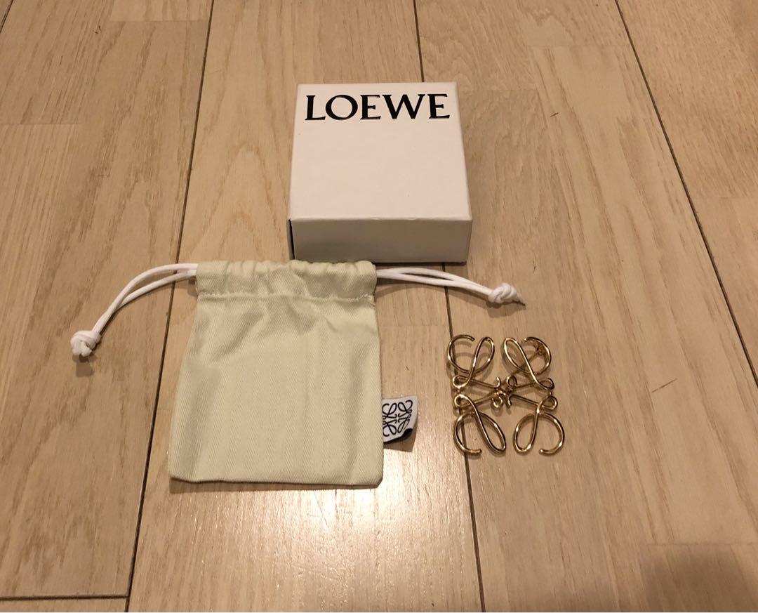 Loewe Anagram Brooch Metal Gold | eBay Loewe Anagram Brooch Metal Gold | eBay