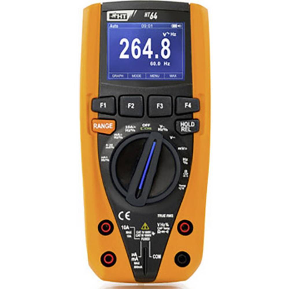HT Instruments HT64 Multimetro portatile digitale Data logger CAT III 1000 V,
