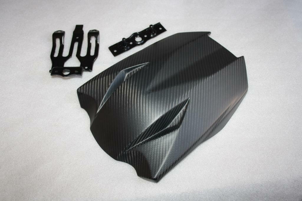 Capot de selle 100% carbone mat pour Kawasaki Z1000 de 2010 à 2013 premium