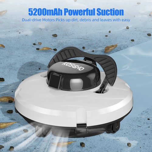 Swimming Robotic Pool Cleaner Wireless Smart Pool Cleaning Robot Vacuum Cleaner - Picture 10 of 13