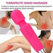 Multispeed-Neck-Full-Body-Personal-Female-Adult-Wand-Massager-Waterproof