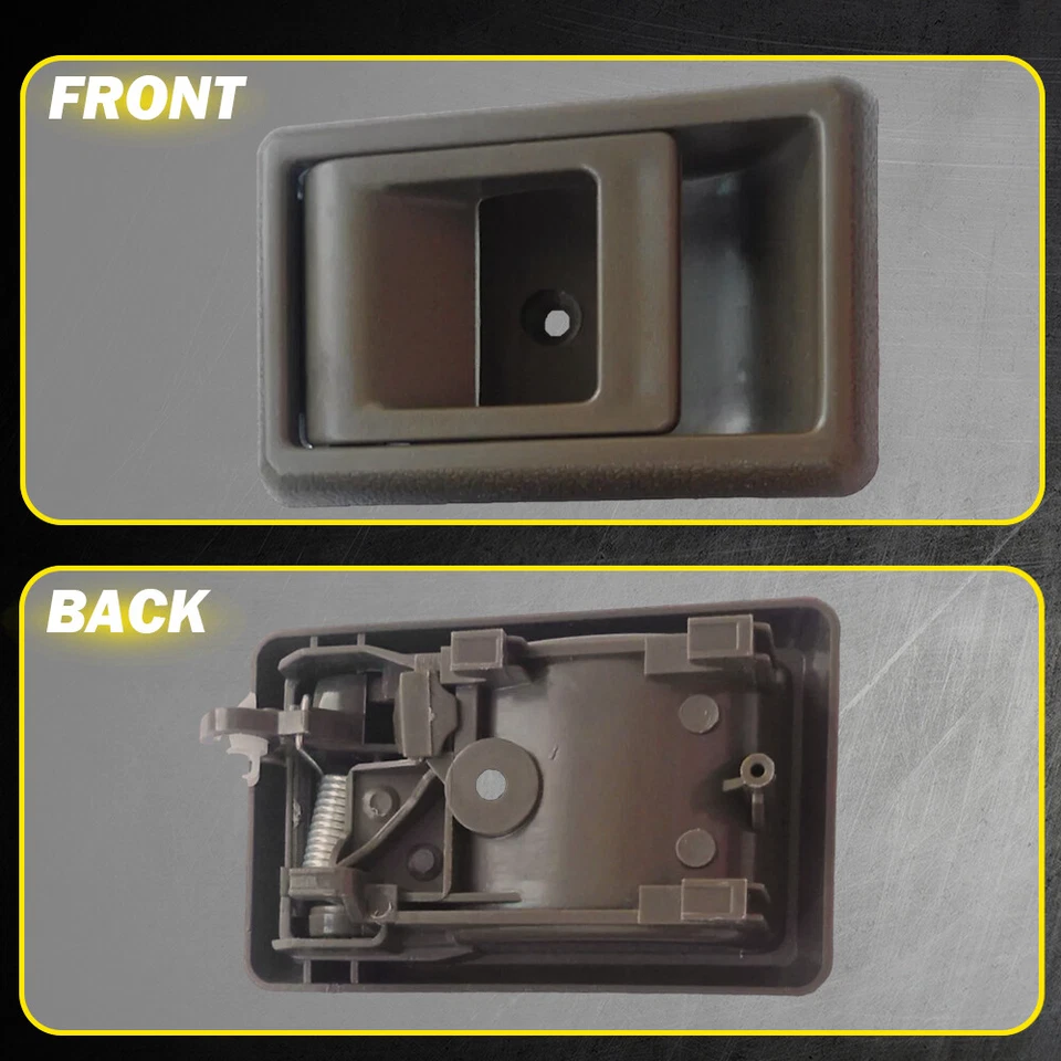 Manija de puerta marrón lado izquierdo derecho interior 95-00 para camioneta Toyota Tacoma 4Runner Foto 3 de 4