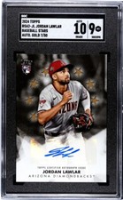 2024 Topps Series 2 Jordan Lawlar Baseball Stars Gold Auto 7/50 SGC 9 Auto 10