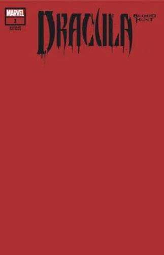 DRACULA BLOOD HUNT #1 BLOOD RED VAR MARVEL PRH