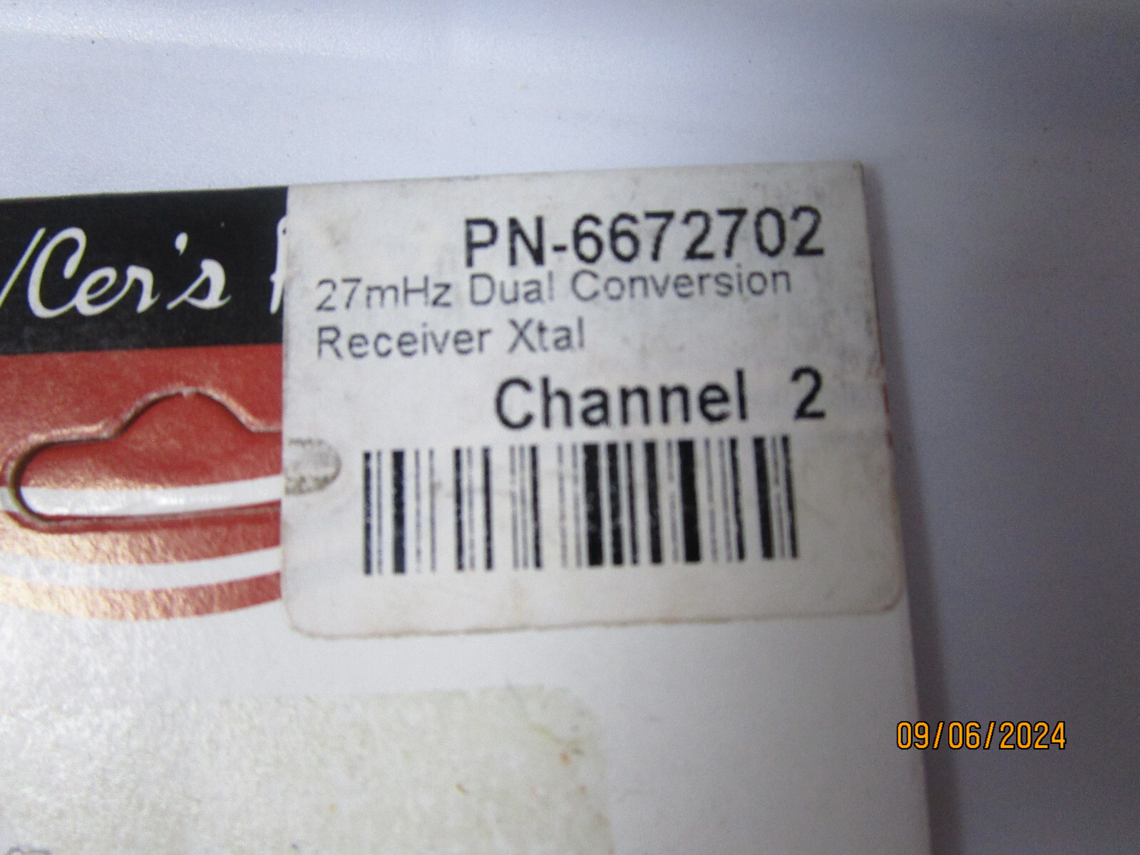 Hitec 27Mhz Dual Conversion Receiver Channel 2 Crystal 27.045Mhz ...