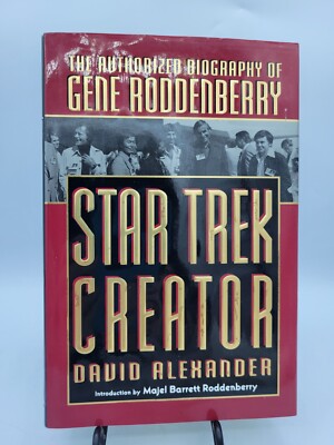 Star Trek Creator David Alexander Signed by Author 1st Printing HC