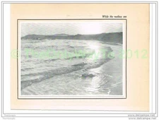 WHILE THE RESTLESS SEA, BOOK ILLUSTRATION, 1909