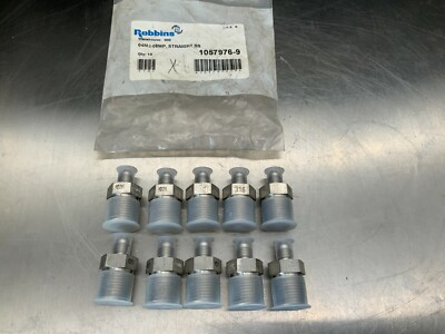 #ad 10 Robbins 316 Stainless Steel Hydraulic Fitting 04MJ 08MP $19.50