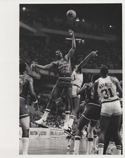Buck Williams - NBA Nets 1983   Basketball Sport Press Original Photo K 357