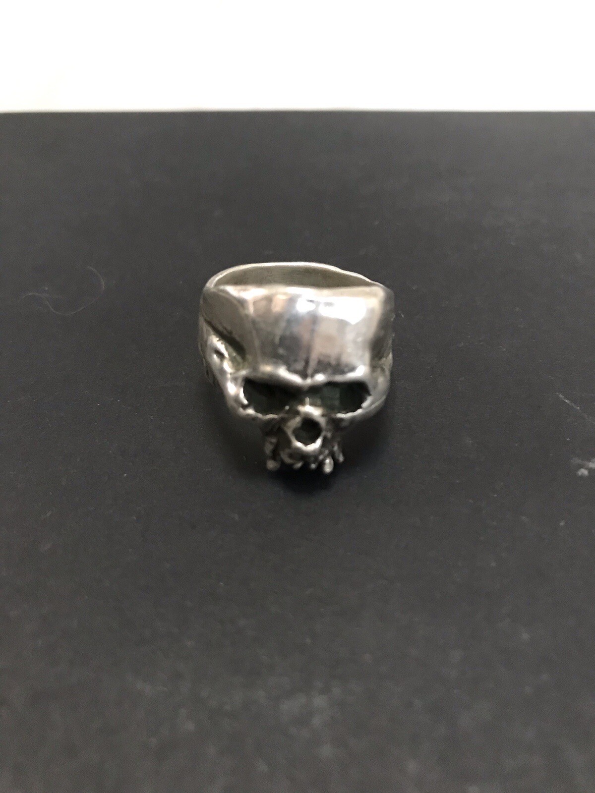 Sterling Silver Solid Skull Ring 💀 - image 2