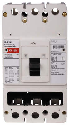 KDC3225 - Eaton 225A 600VAC 3-Pole KDC Series C Molded Case Circuit Breaker, Fix