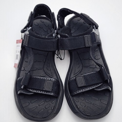 Eddie Bauer Men's Multi-Adjustable Strap Quincy Sandal Black Size 10 M New - Picture 9 of 9