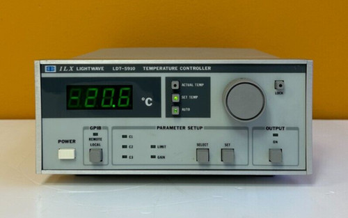 ILX Lightwave LDT-5910 -50° to 100°C, 2-Wire, Temperature Controller. Tested!