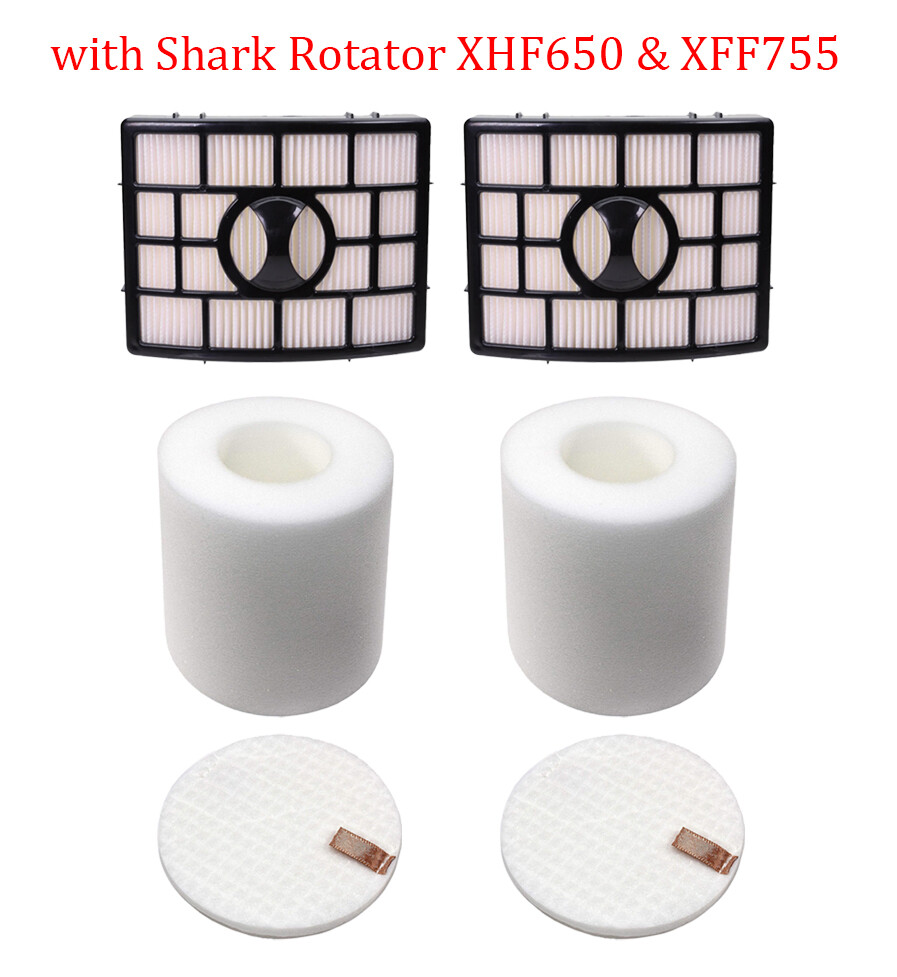 Hepa Foam Filter Kit For Shark NV755 UV795 Rotator Vacuum - Replacement XFF755