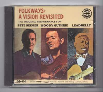 (KL874) Leadbelly/Woody Guthrie/Pete Seeger, Folkways: A Vision Revisited - CD