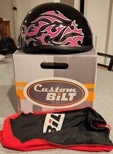 Women's BILT Tribal Hawk Motorcycle Half Helmet- Size: S BLH-22 BP Small NEW