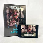 Fatal Labyrinth (Sega Genesis, 1991) - NO MANUAL / BOX, ART, & CARTRIDGE ONLY