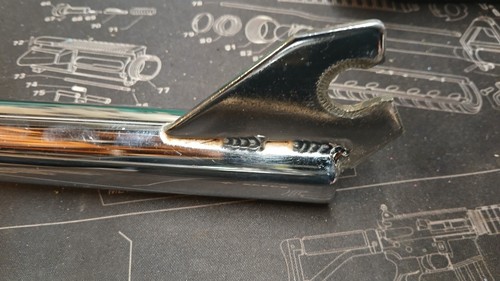 Vintage 1996 Powerlite Fork 20" 1 1/8" Threadless Old School BMX Chrome Fork 20 - Picture 14 of 17